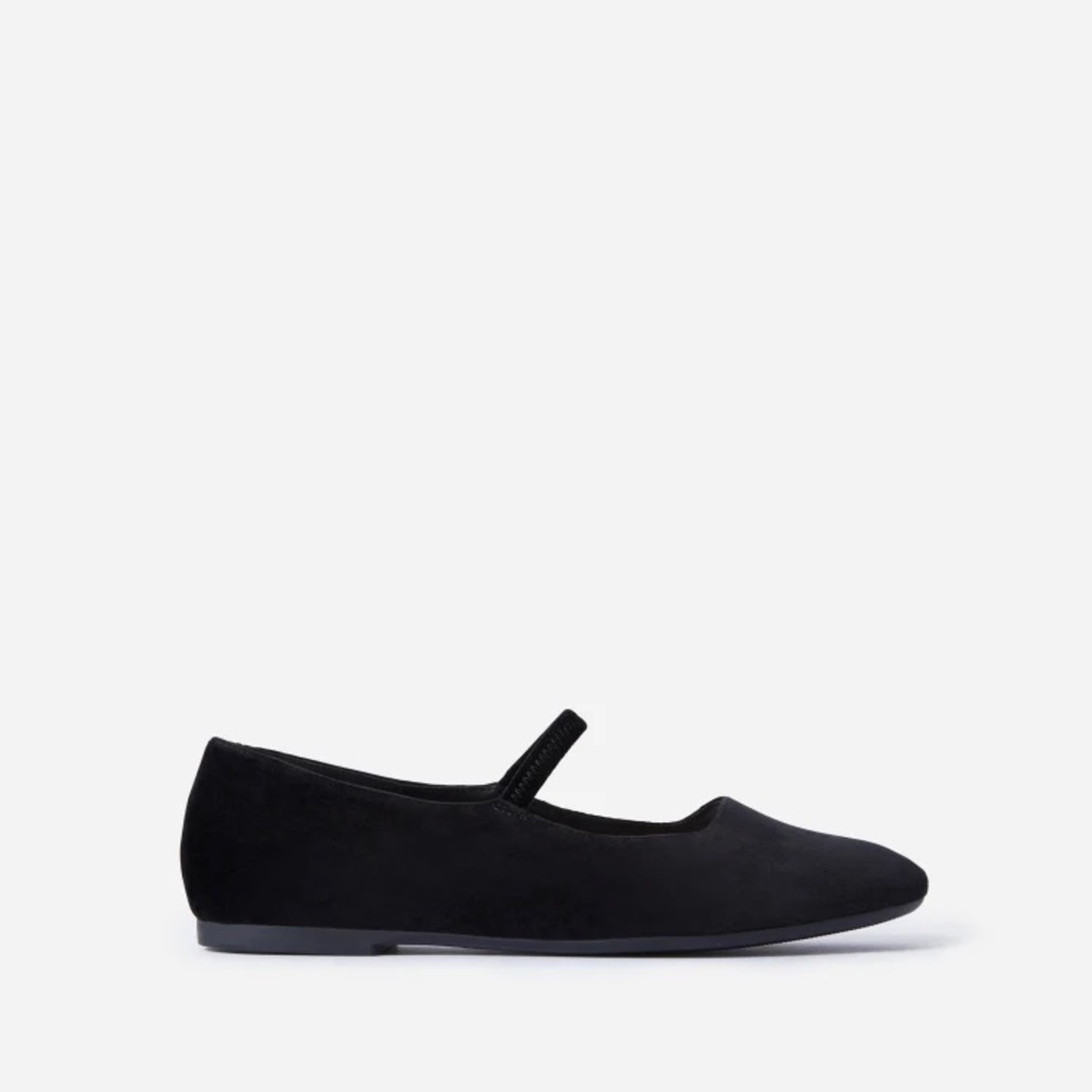 Everlane Velvet MaryJane Flats